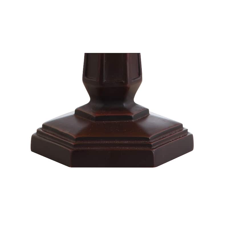 Liberty Tiffany-Style 12" LED Table Lamp, Bronze by JONATHAN Y