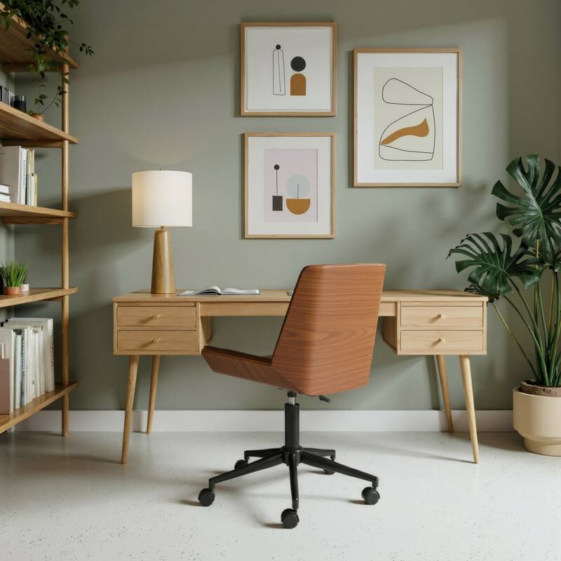 Maker Office Chair Brown