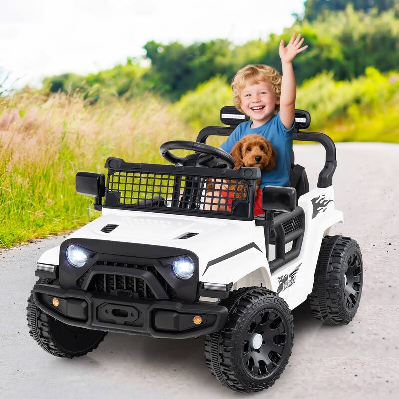 Gymax Kids Ride on Car Truck 12V Battery Powered Electric Vehicle w/