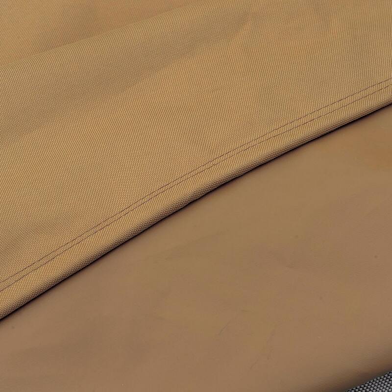 Waterproof Fabric Dust Cover for Outdoor Sofa, Medium, Brown