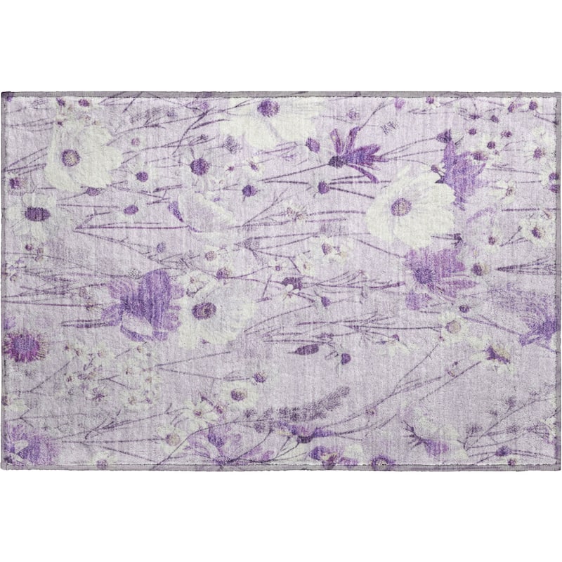 Premium Washable Super Soft Floral Mayfield Rug