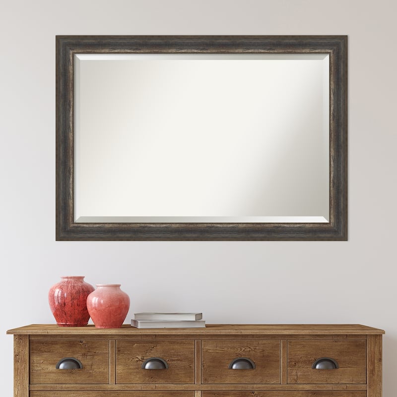 Beveled Bathroom Wall Mirror - Alta Frame