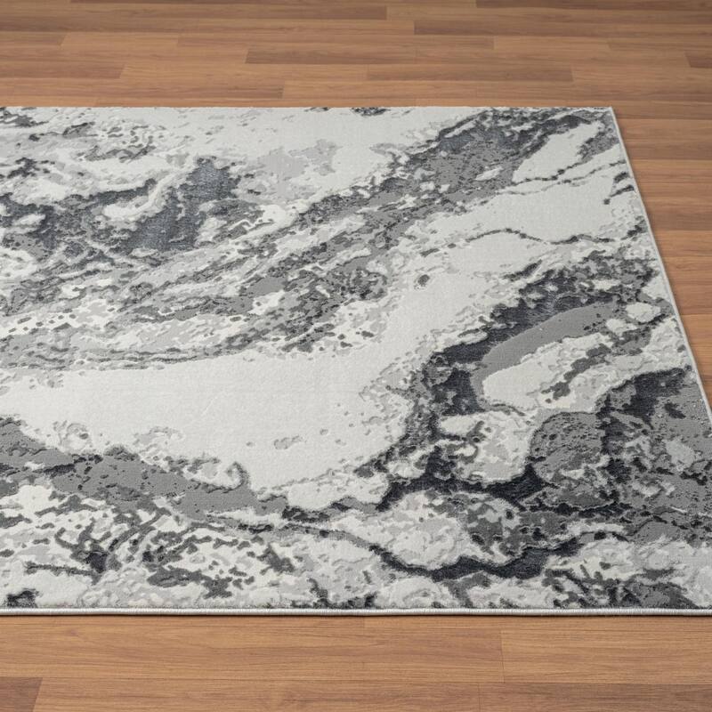 Luxe Weavers Abstract Marble Area Rug, Indoor Carpet