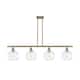 Option Antique Brass / Clear Water Glass