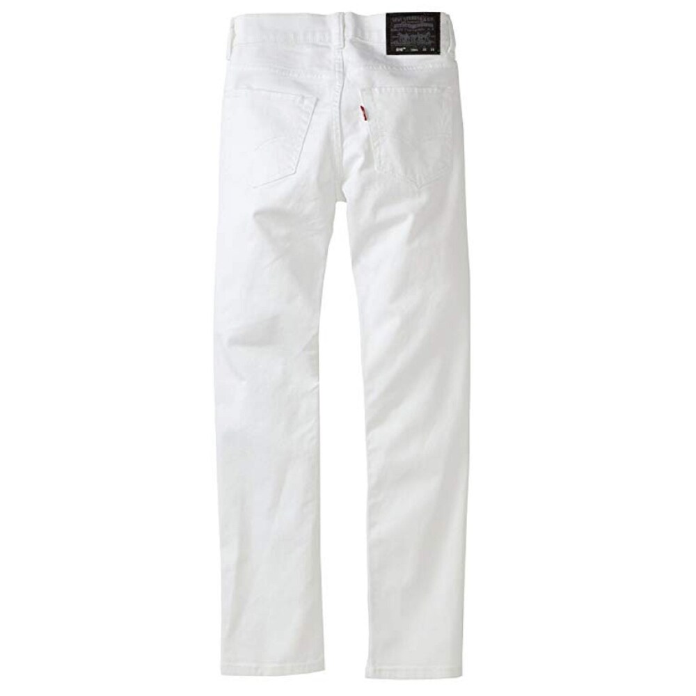 white levi jeans