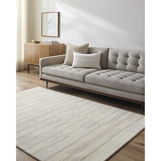 Livabliss Sierra Hand Tufted Geometric Wool Rug