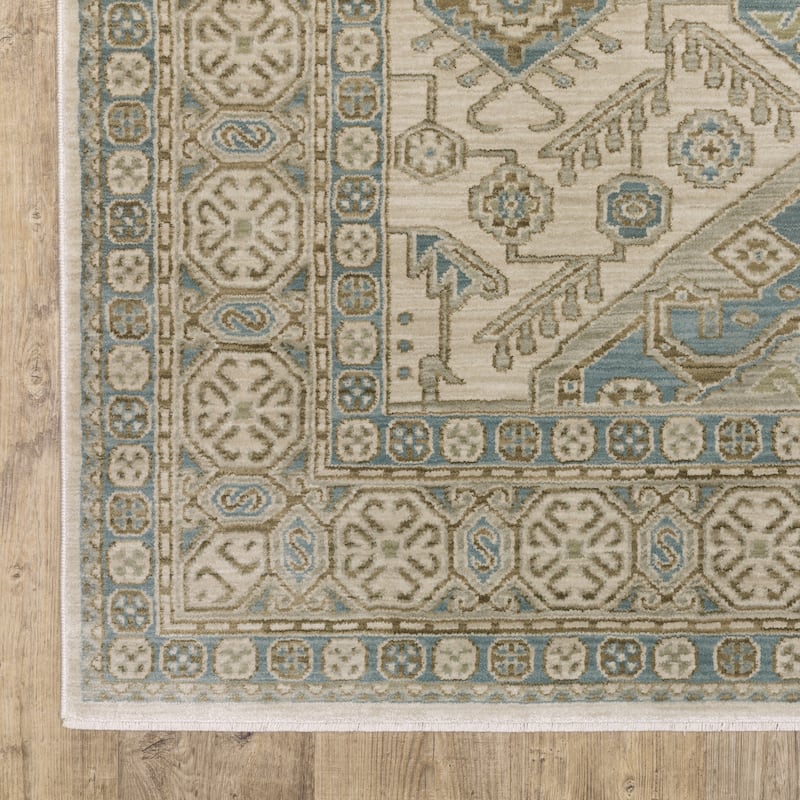 Meadow Global Traditonal Area Rug
