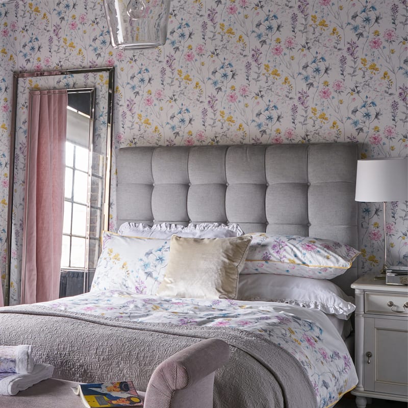 Laura Ashley Wild Meadow Multicolor Wallpaper