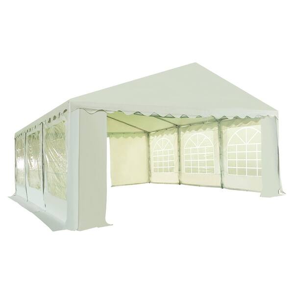 Shop Costway 16 X20 Pvc Tent Shelter Heavy Duty Outdoor Party