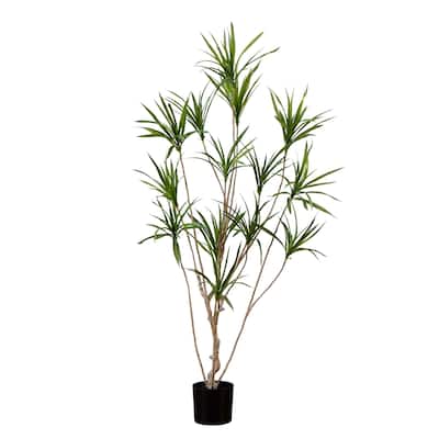 6' Artificial Dracaena Tree - Green