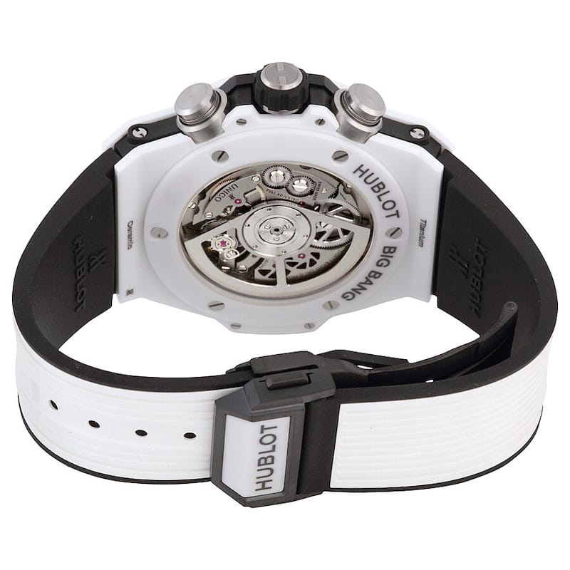 Hublot Big Bang UNICO Ceramic Chronograph Men's Watch - Silver-Tone