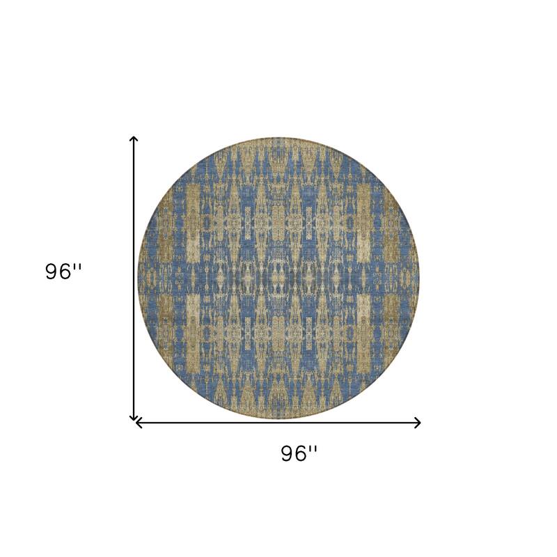HomeRoots Moroccan Transitional Rectangle Outdoor Rug