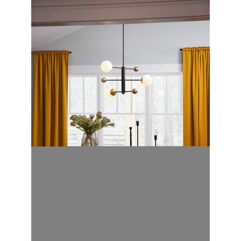 Lark 83573 Auggie 3 Light 31" Wide Abstract Chandelier