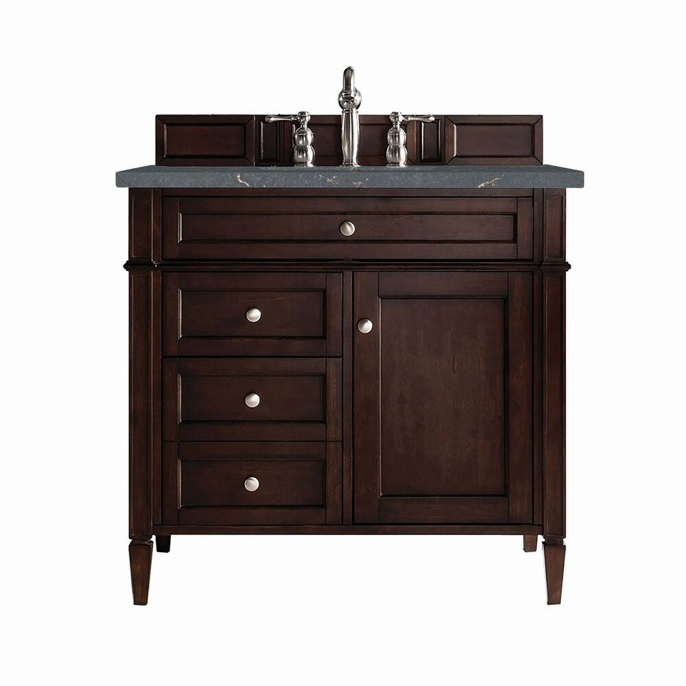 James Martin Vanities 650-V36-3PBL Brittany 36" Single Basin Poplar