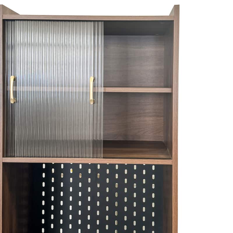 Foldable Computer Desk with Storage