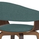 preview thumbnail 101 of 100, WYNDENHALL Calinda Mid Century Modern Bentwood Single Dining Chair - 20.5"w x 21.7"d x 30.9"h