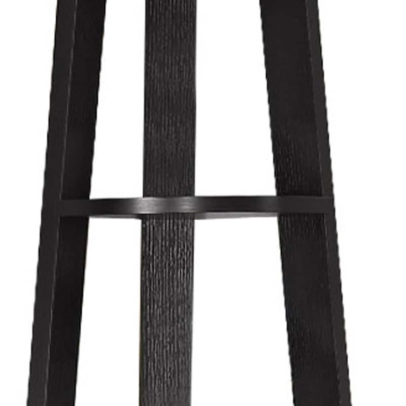 HomeRoots 71" Espresso Wood Five Tier Corner Bookcase - 15.5