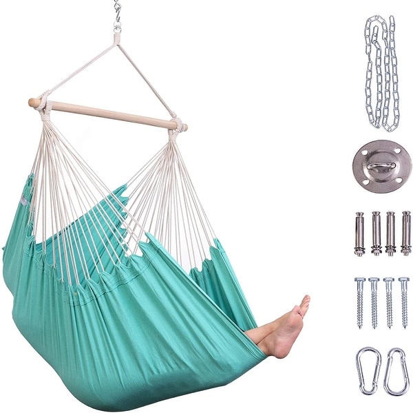 Hammocks Hanging Rope Hammock Chair Swing Seat with Two Seat