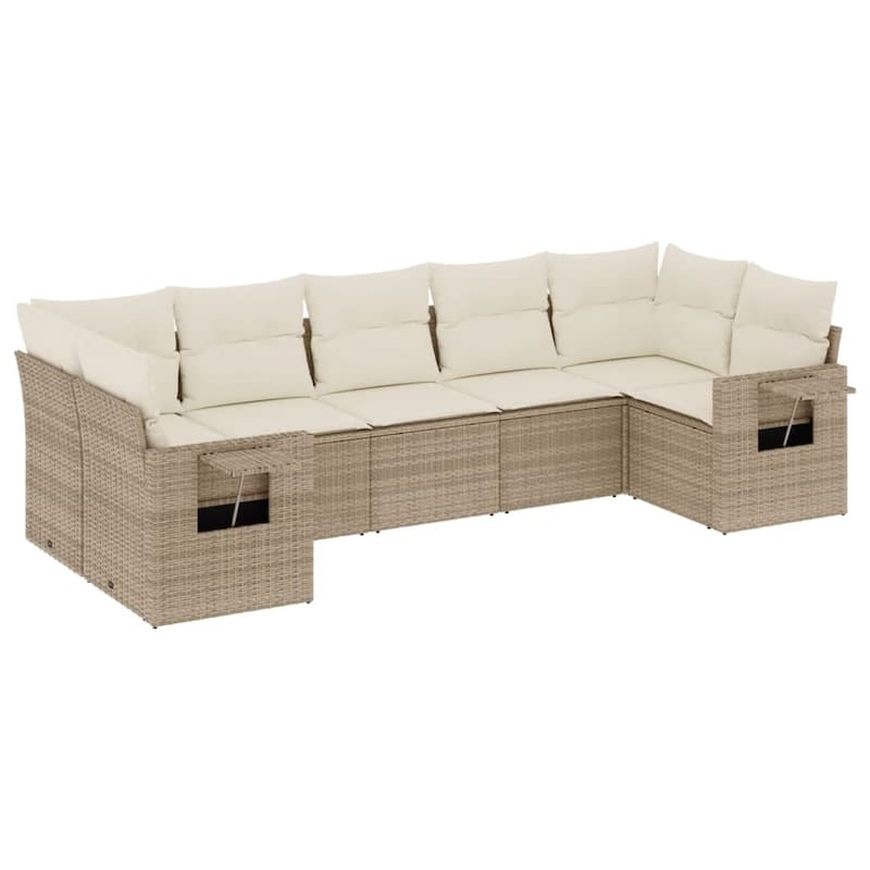 vidaXL Garden Sofa Set - 24.4 x 33.5 x 27.2