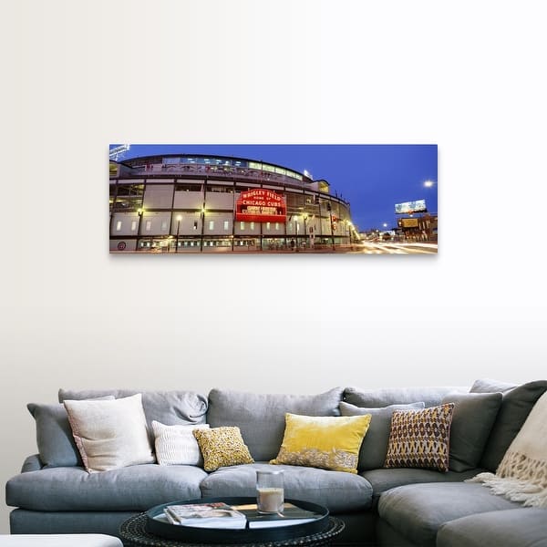 Illinois Chicago Cubs Baseball Canvas Wall Art Overstock 16853578