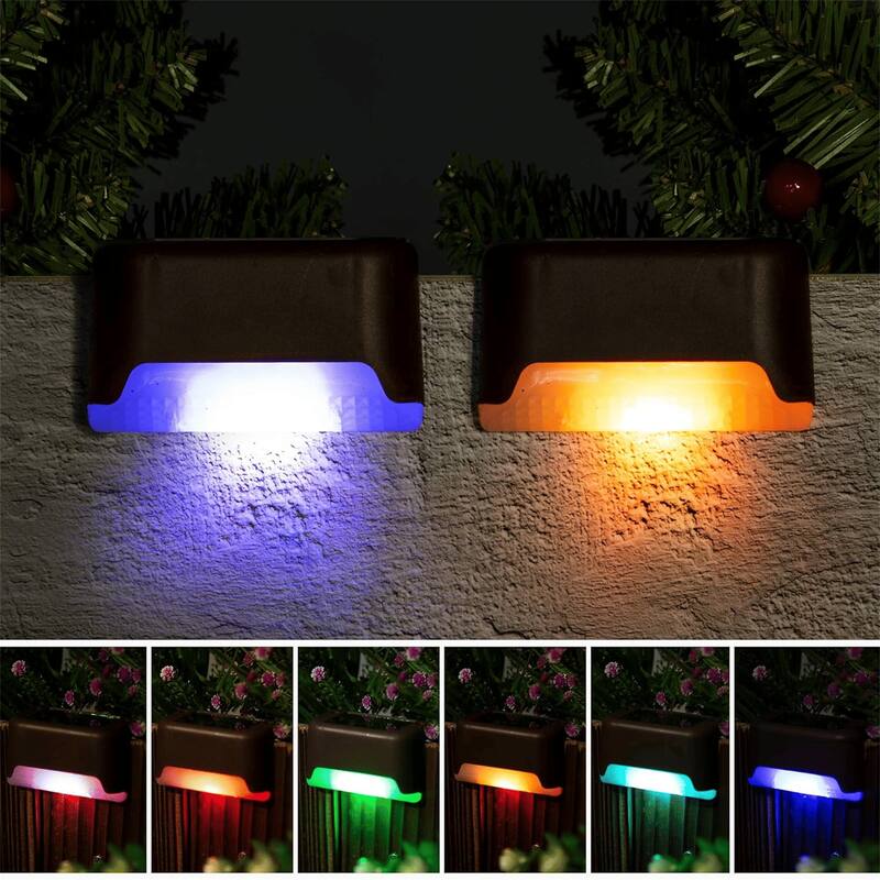 RGB light-16PCS Led Solar Deck Light