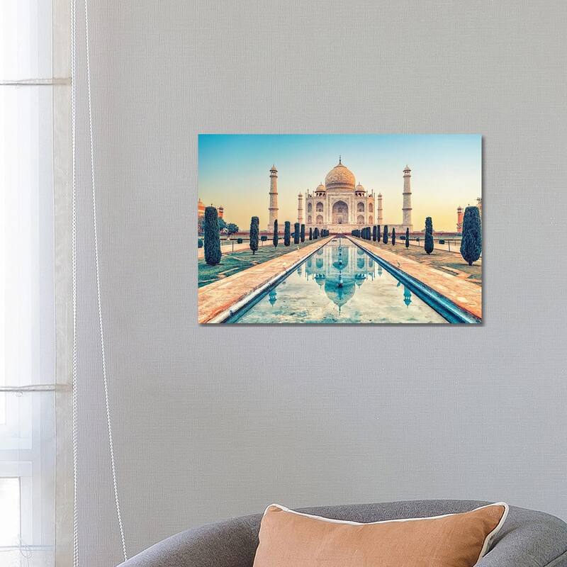 iCanvas "Beautiful Taj Mahal" by Manjik Pictures Canvas Print - 18x26x1.5