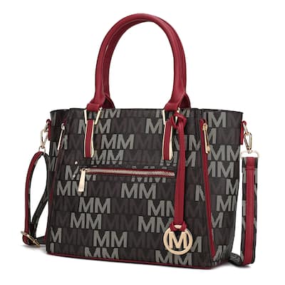 MKF Collection Siena M Signature Handbag by Mia K.
