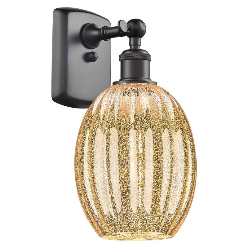 Innovations Lighting 516-1W-12-7 Preston Sconce Preston 12" Tall Wall - Oil Rubbed Bronze / Mercury