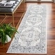 preview thumbnail 4 of 11, SAFAVIEH Layla Gilliane Shabby Chic Farmhouse Rug 2'2" x 9' Runner - Ivory Grey/Charcoal - Runner