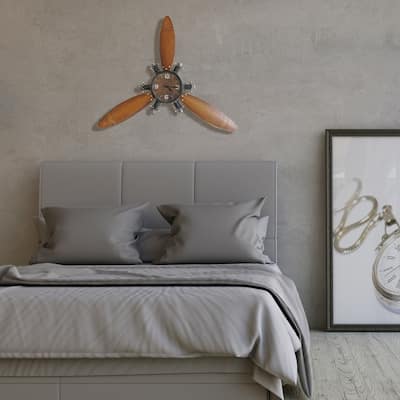 Airplane Propeller Wall Clock small - 47.5*21.8*2.8