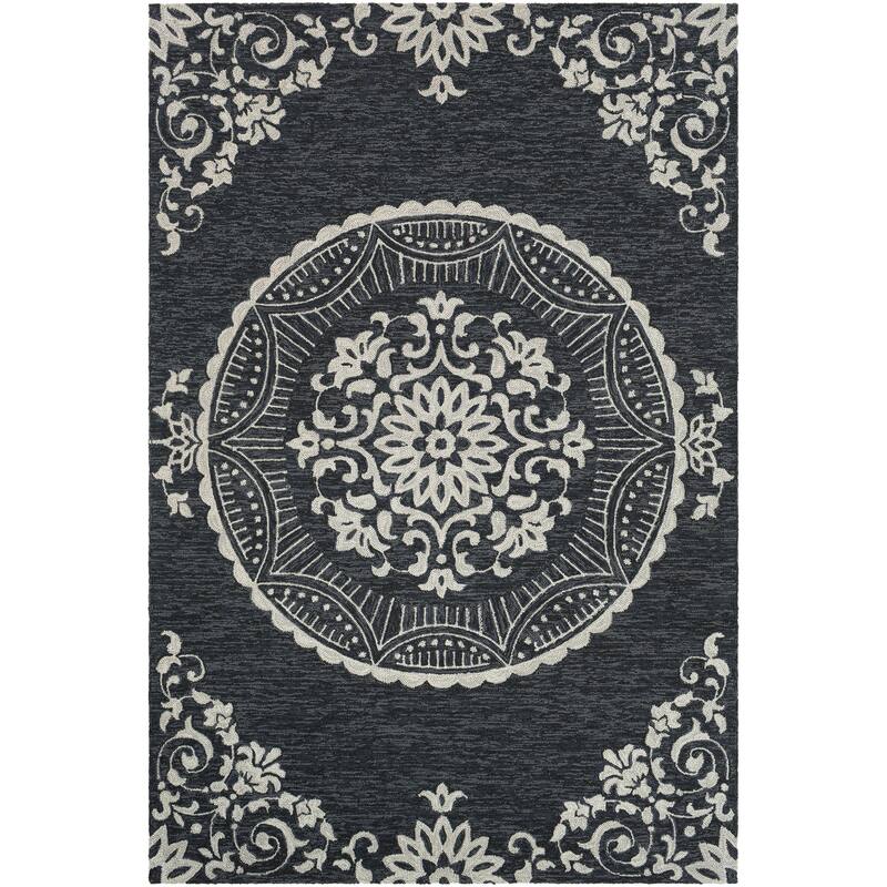 Artistic Weavers Aruba Coastal Medallion Outdoor Area Rug