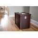 preview thumbnail 19 of 32, New Age Pet® ECOFLEX® Composite Piedmont 2-Bowl Diner with Sliding Lid Storage Bin - Extra Large