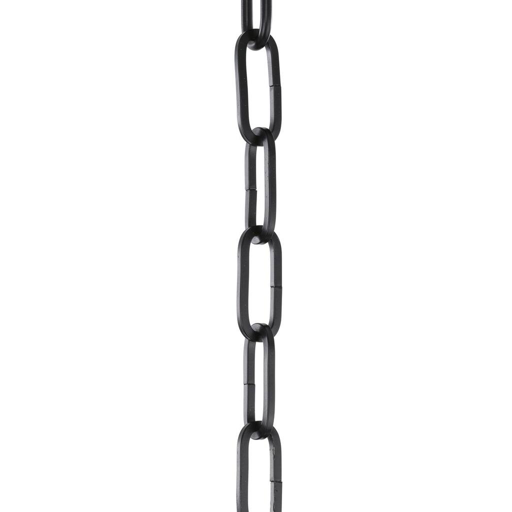 Accessory Chain - 4' of 9 Gauge Chain in Matte Black - Matte Black - 1.125 in x 1.125 in x 48 in