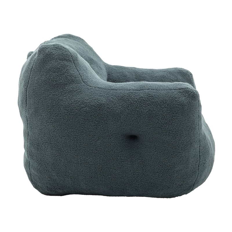 Bean Bag Chair, Bean Bag Sofa Chair with Armrests Stuffed High-Density Foam, Lazy Sofa Comfy Chairs BeanBag Chair