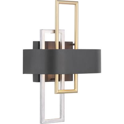 Adagio Collection Two-Light Wall Sconce - 7.500" x 14.500" x 8.000"