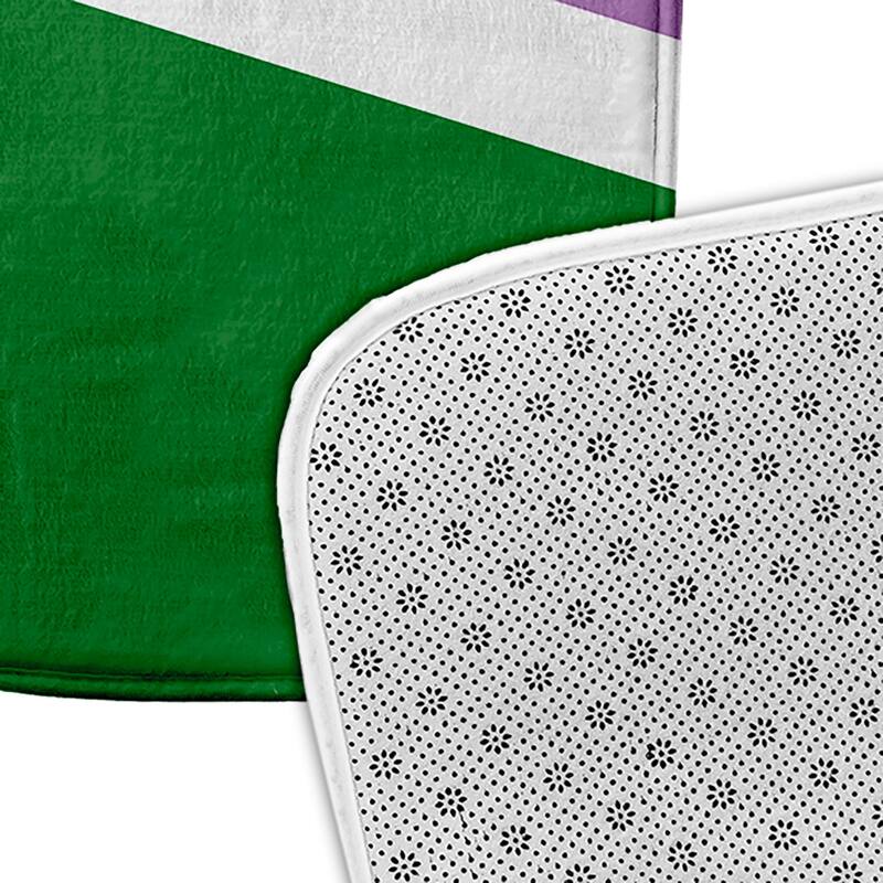 Pride Plush Microfiber Bathmat