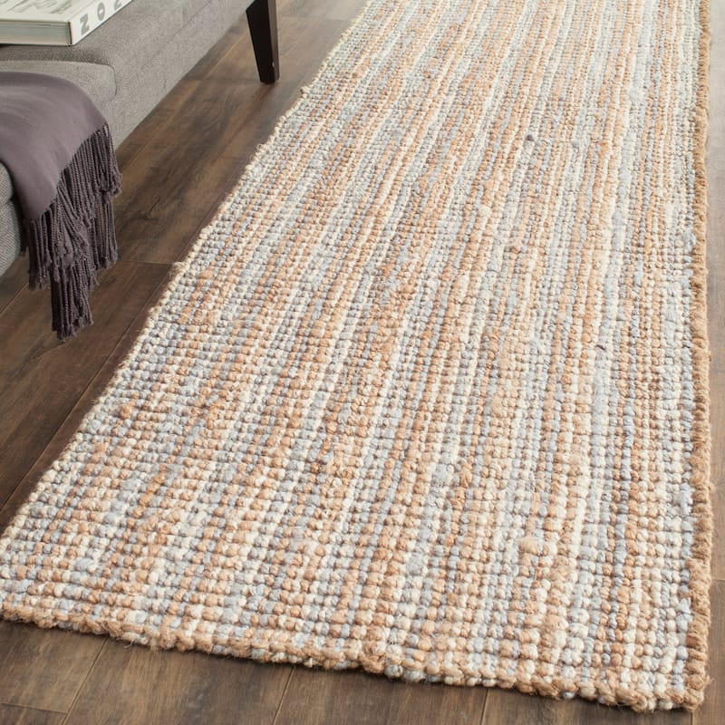 SAFAVIEH Jerneja Handmade Solid Chunky Jute Area Rug