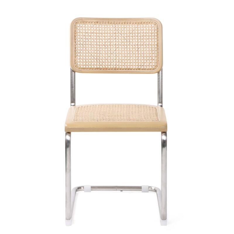 Arwan Natural Cane Dining Side Chair, Set of 2 - 18" x 21" x 33"