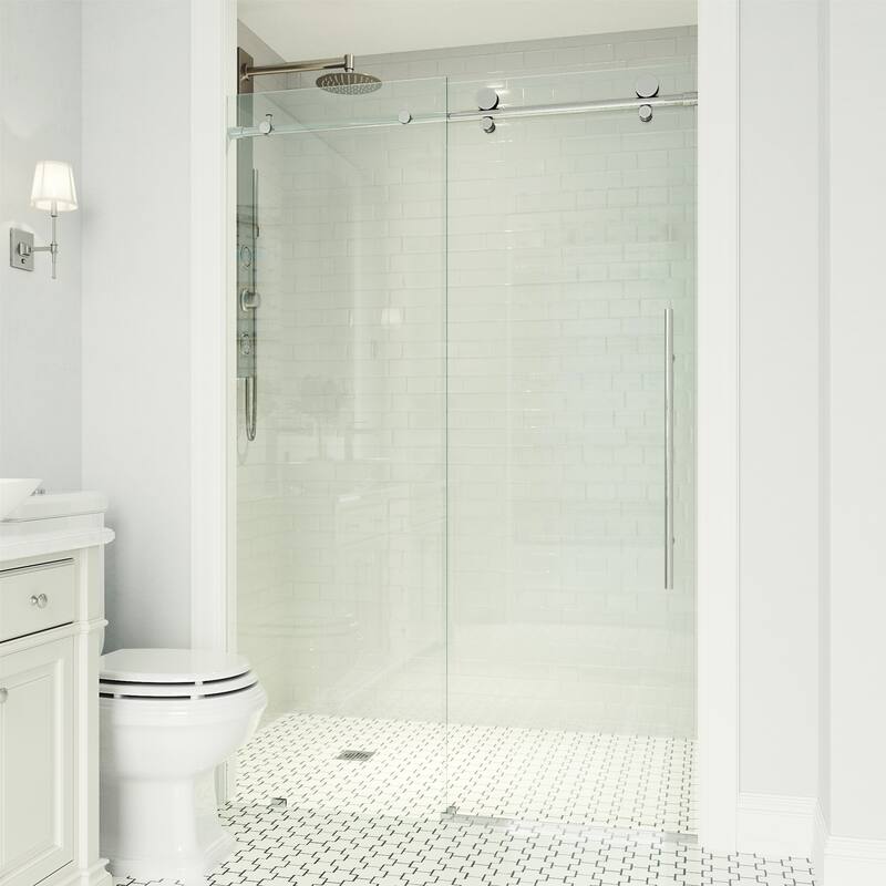 Photo inspiration: Vigo Elan E Class Shower Door In Chrome With Clear Photo Inspiration