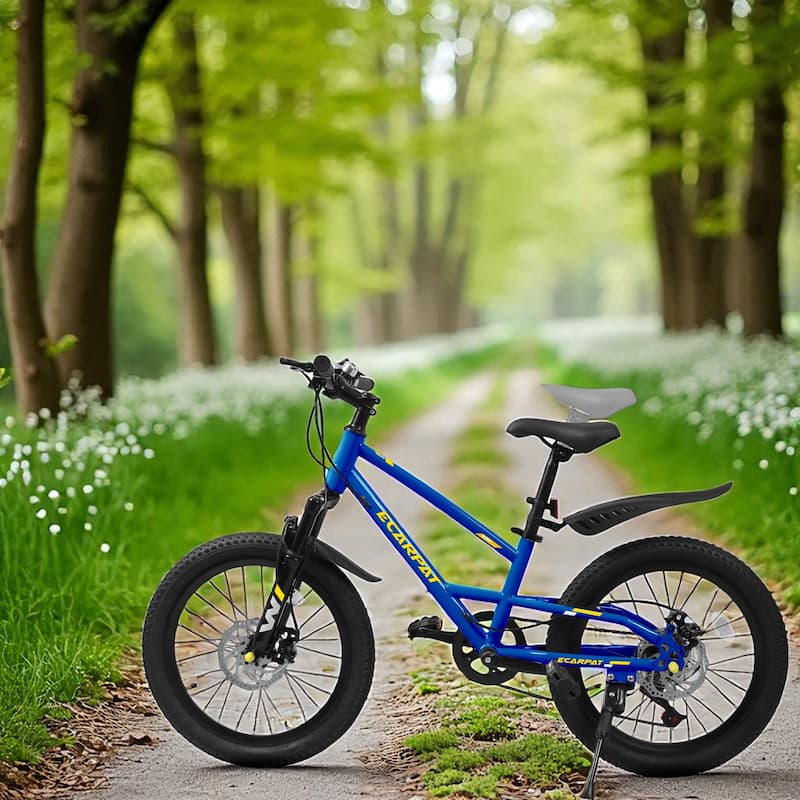 20 Inch Kids Mountain Bike with Front Suspension, 7-Speed, Steel Frame, Boys & Girls Ages 6-12