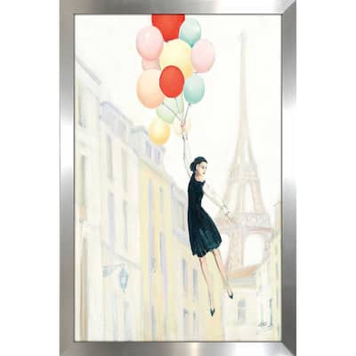 "Aloft In Paris II" by Julia Purinton Print on Acrylic.