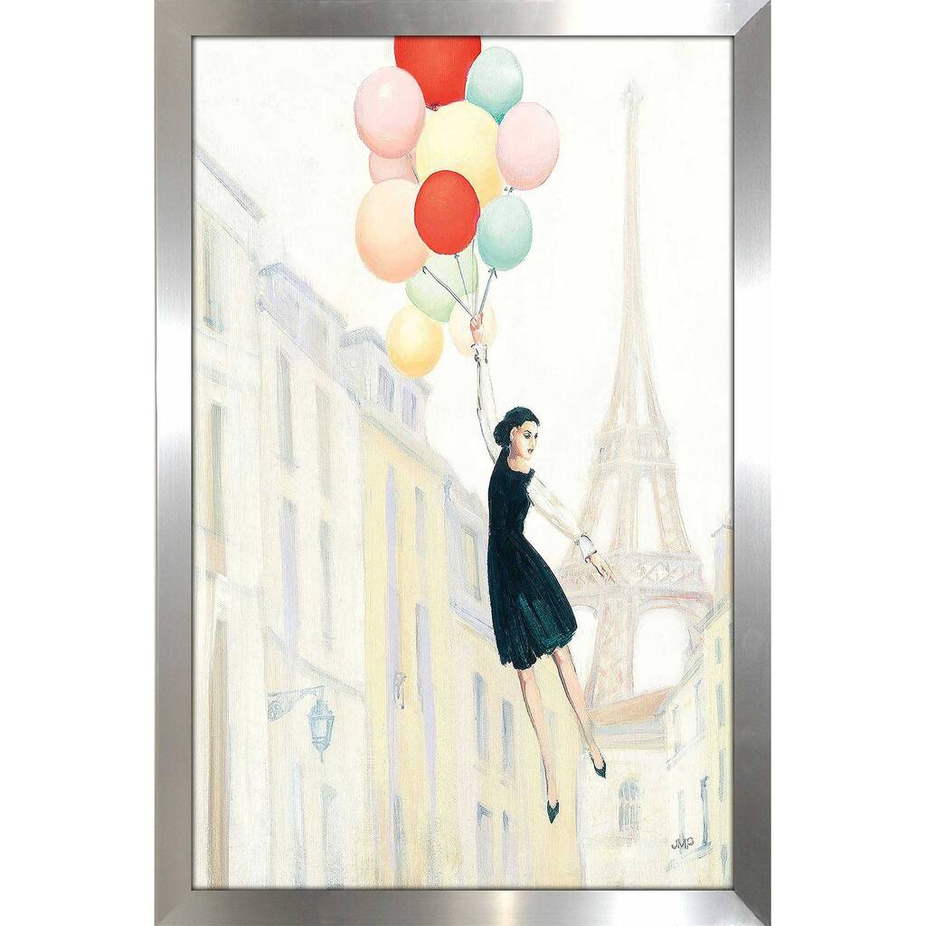 "Aloft In Paris II" by Julia Purinton Print on Acrylic.