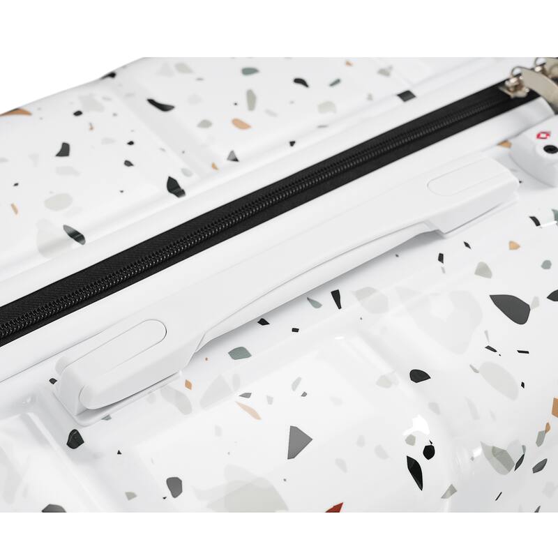 Luggage Set of 3, 20-inch with USB Port and Spinner Wheels