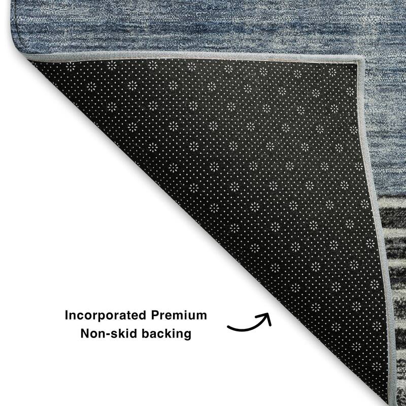 Premium Washable Super Soft Geo Global Mayfield Rug