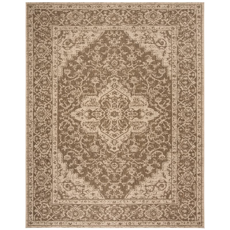 SAFAVIEH Linden Louann Indoor/ Outdoor Waterproof Patio Backyard Rug