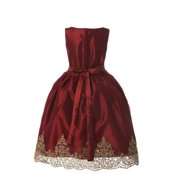 burgundy christmas dress