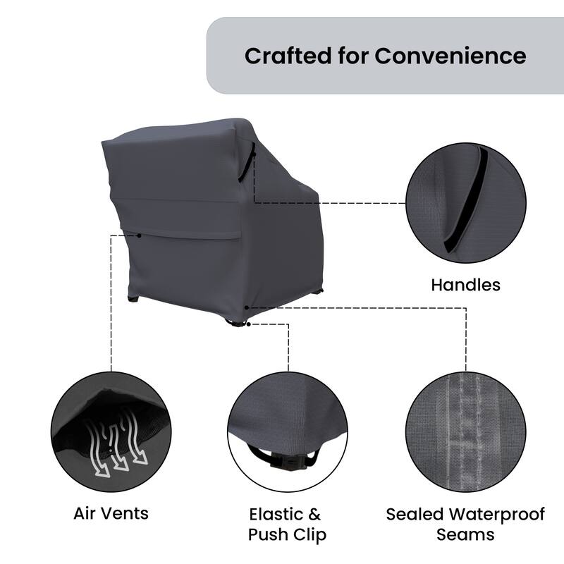 Forever Patio Outdoor Arm Chair Furniture Cover - 32.6 x 32.4 x 36.6