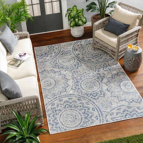 Artistic Weavers Ravello Transitional Floral Indoor/ Outdoor Area Rug