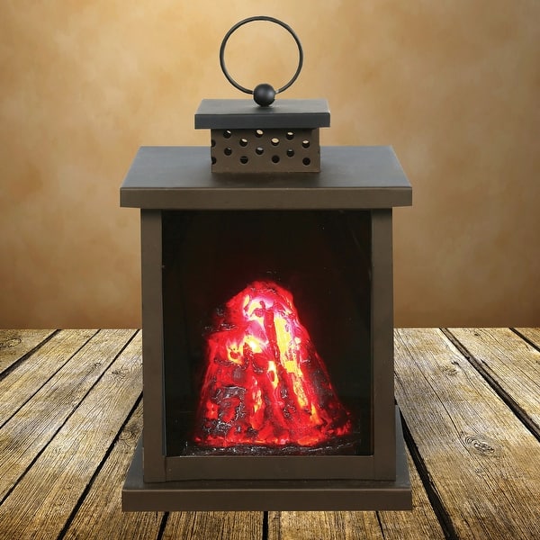 What On Earth Led Volcano Lantern Battery Operated Indoor Black Metal Accent Lamp And Nightlight 5 X 6 3 9 What On Earth Led Volcano Lantern Battery Operated Indoor Black Metal Accent Lamp And Nightlight 5 X 6 3 9