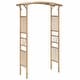 preview thumbnail 2 of 4, vidaXL Rose Arch Bamboo 46.5"x15.7"x73.6 - 118 x 40 x 187 cm